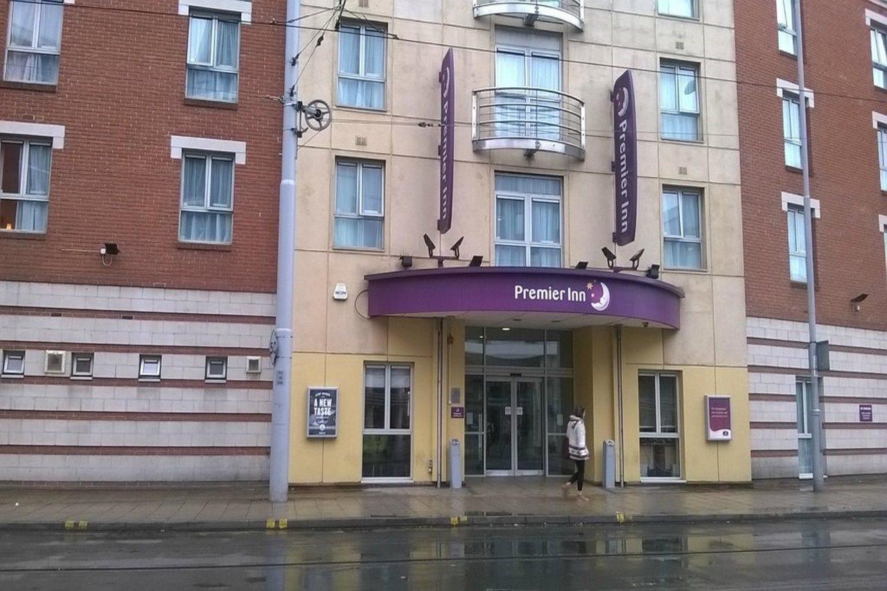 Premier Inn Nottingham City Centre Buitenkant foto