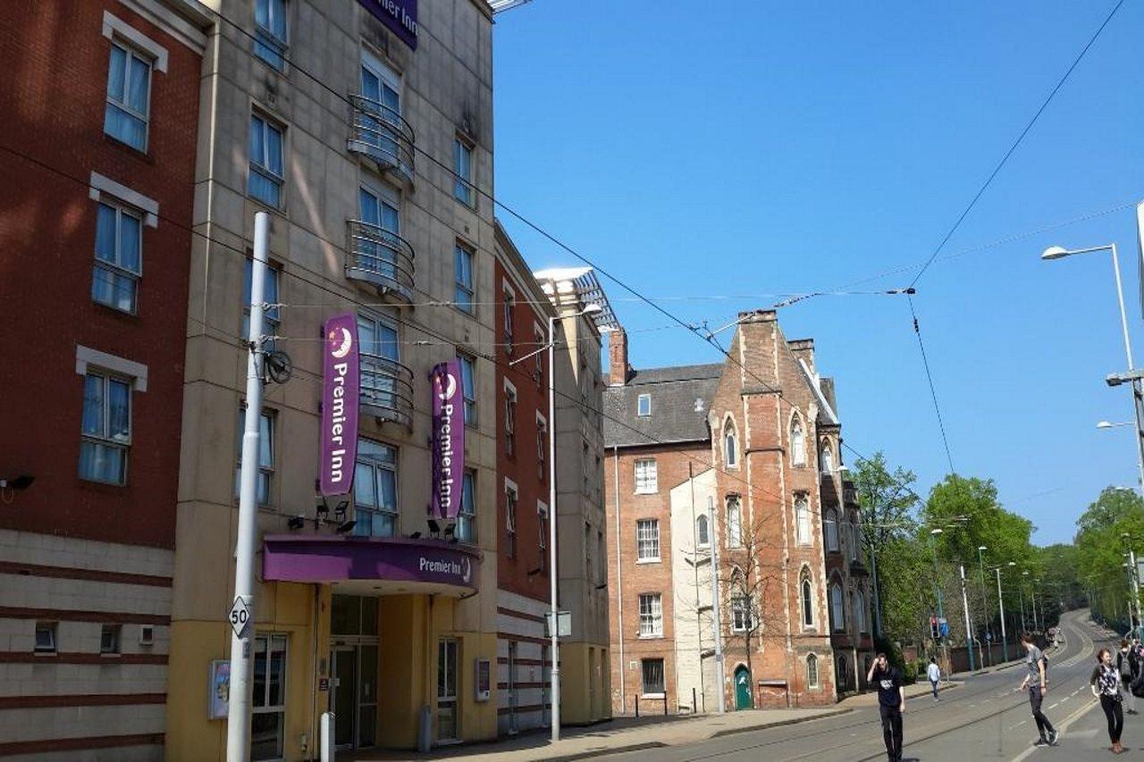 Premier Inn Nottingham City Centre Buitenkant foto